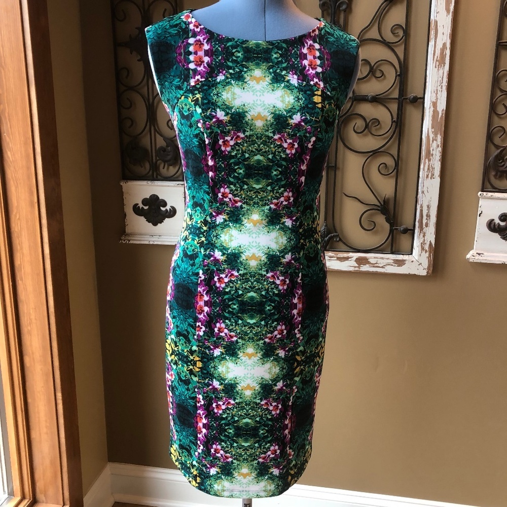 Cynthia Rowley Size 4 Bodycon Floral Dress